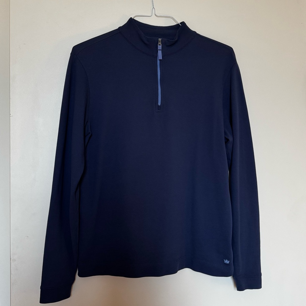 Peter Millar Navy Pullover 1/4 Zip
